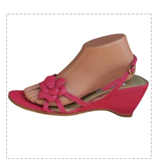 Etienne Aigner pink Kersey sandals 10 NWT‎ - Picture 1 of 10